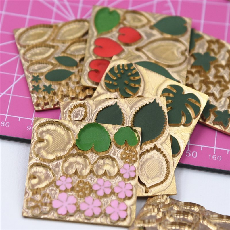 微缩超轻树脂粘土精雕切模 精雕金属切模银杏草莓花瓣玫瑰花花瓣