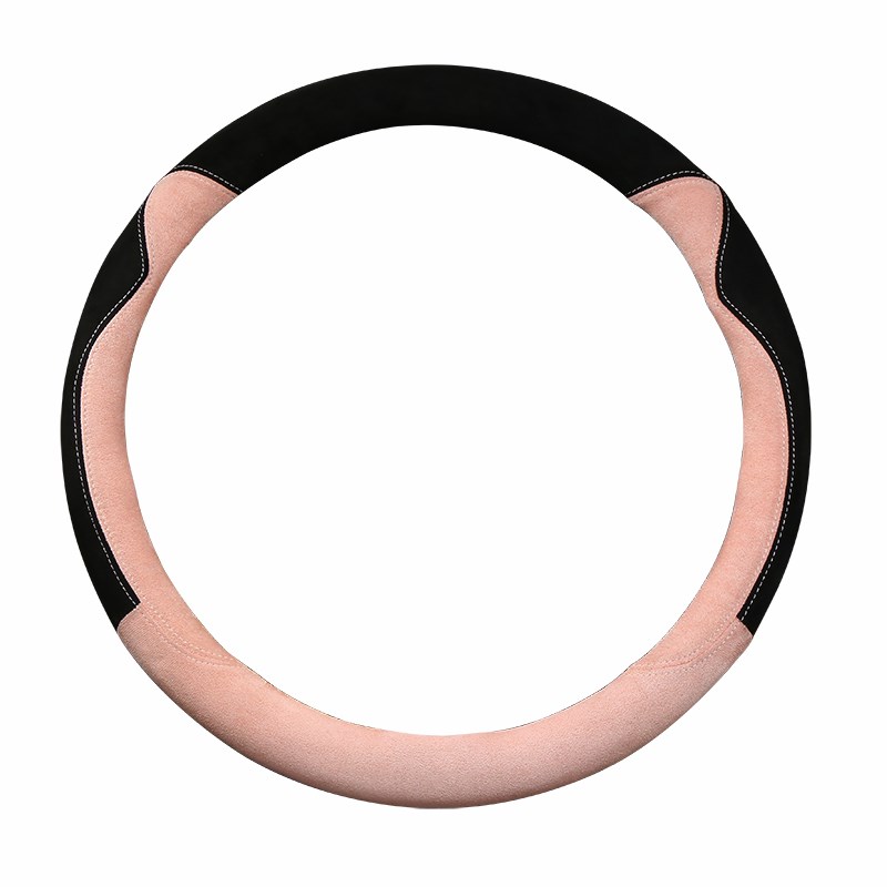 方向盘女短毛绒冬季大众新朗逸帕萨特途观LID3途岳凌渡途昂Polo