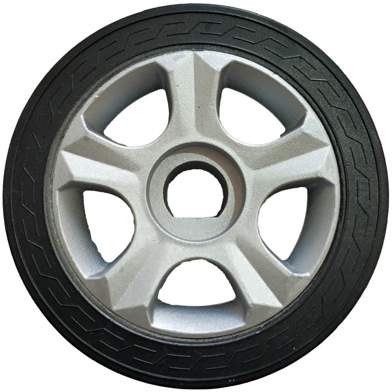 圣田金鸿星电动伸缩门机头轮半圆孔驱动轮 厂收缩门D字扁孔主动轮