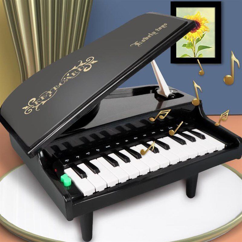 儿童小钢琴电子琴玩具迷你音乐盒摆件八音盒初学音乐启蒙宝宝玩具