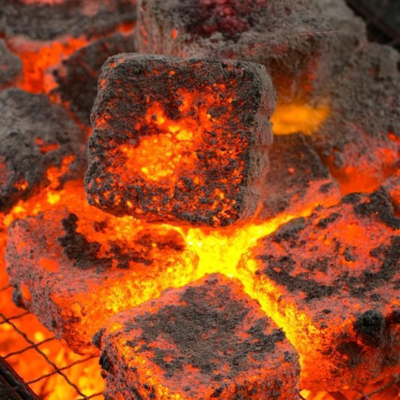 烧烤碳无烟家用木炭家用速燃易燃果木炭火无味无毒引燃块环保