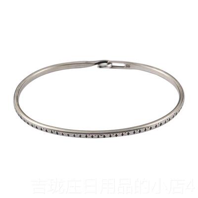 正品Werkstatt Meunchn手镯男女德国暗黑先小复众手锋工925纯银手