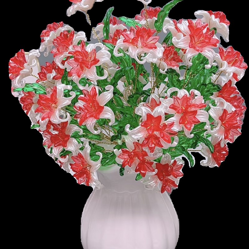 鸢尾花手工材料包DIY做手工饰品抖音爆款自己做手工艺品