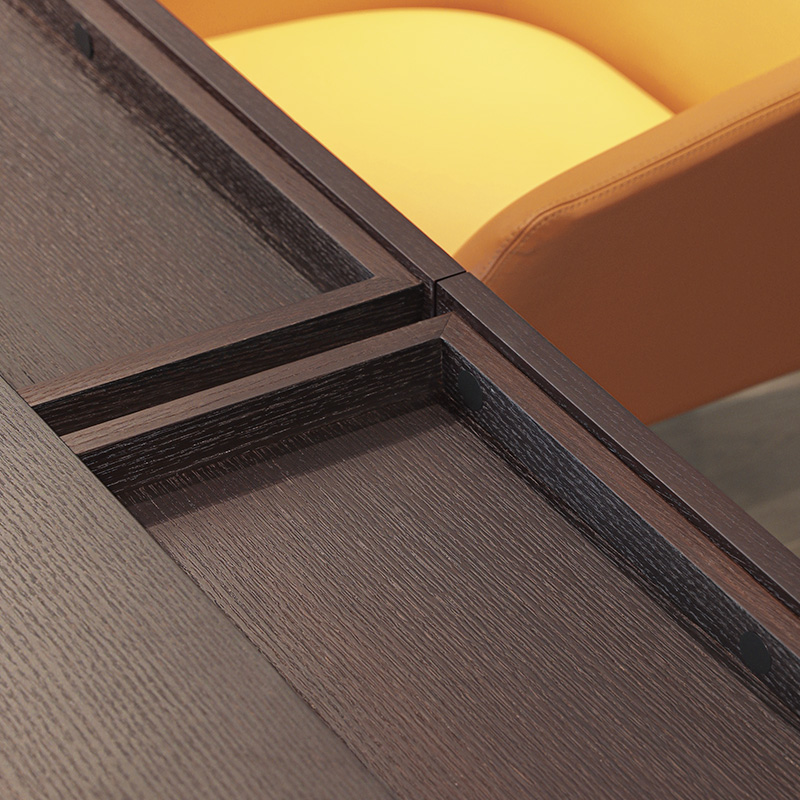 意式电动升降书桌家用客厅人办公桌子简约书房工作台学习桌定制