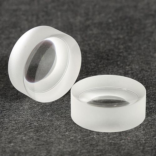 凸透镜镜片定制双平凹透镜光学玻璃激光聚焦K9石英缩小镜加工厂家