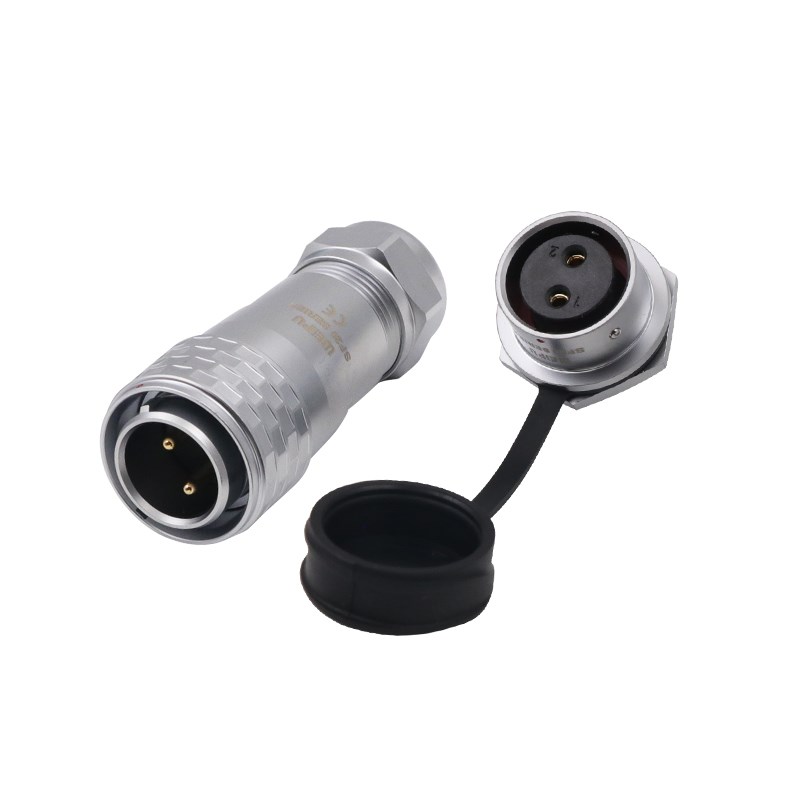 威浦SF20防水航空插头2-3--5-8-9-芯IP7连接器螺母插座铜