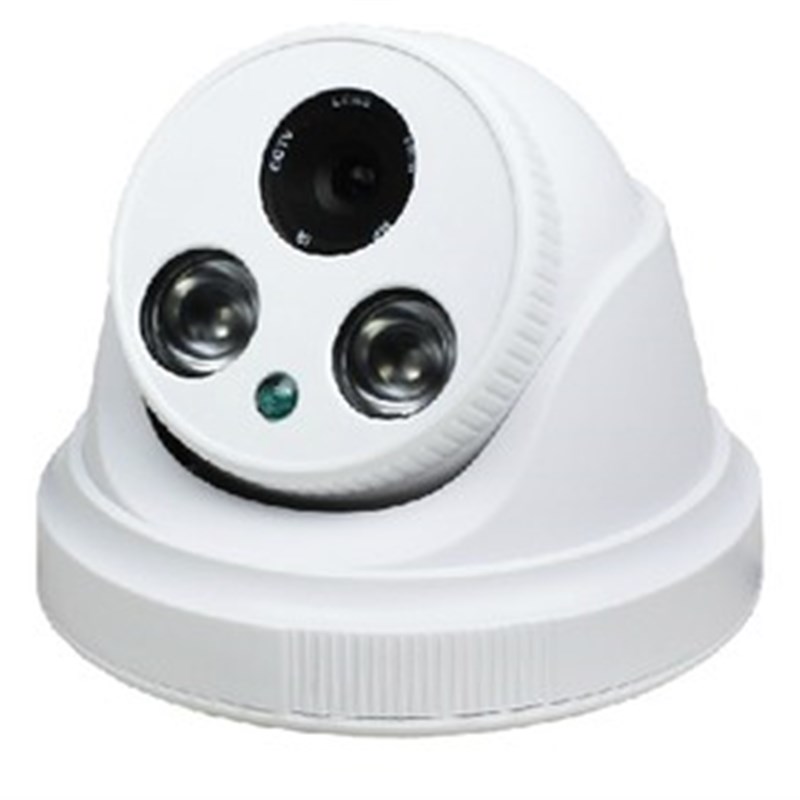 高清00线监视摄影机 红外半球摄像头模拟灯阵列半球C2V
