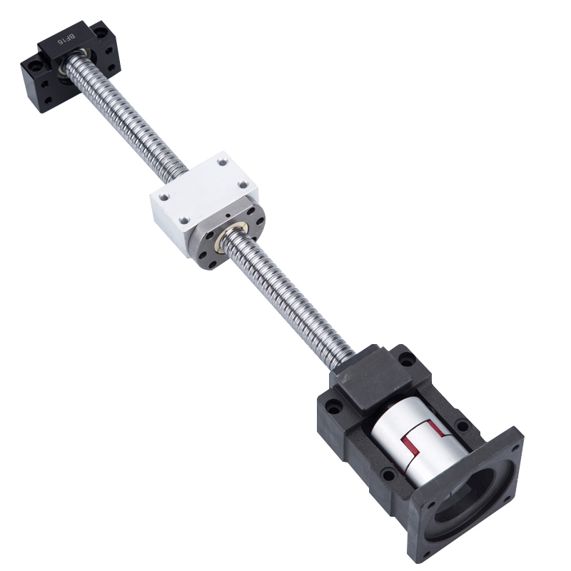 高精度滚珠丝杆一体座丝杠雕刻机伺服电机座固定座模组滑台装