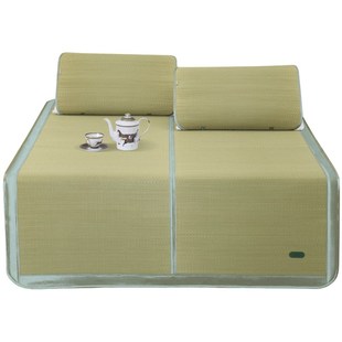 黄古林1.8米床凉席三件套1.5m加厚天然草席1.2单双人折叠宁波草席