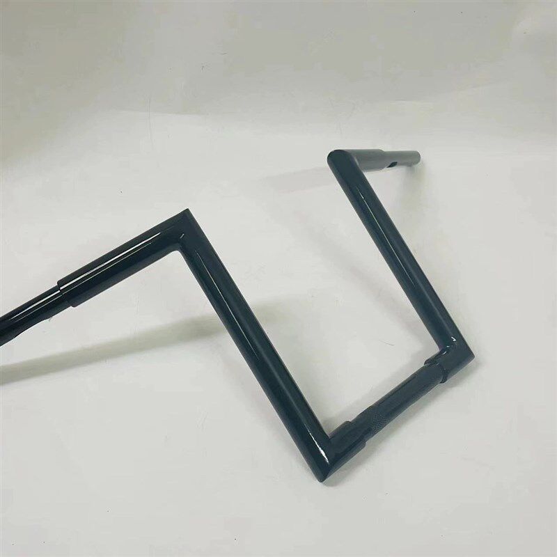适用鑫源骓1200哈雷款改装复古加高直角车把方向把