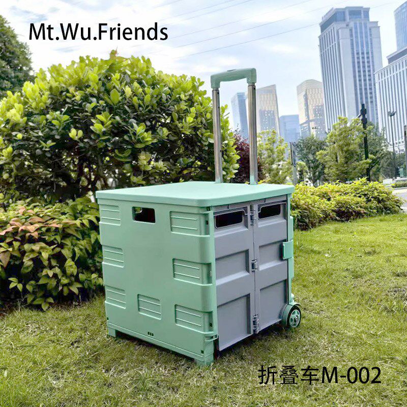 买菜车小拉车折叠购物车买菜车摆摊推车拉杆车拖车家用拿快递露营