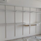 定制金属衣柜步入式 卧室砌墙衣厨 整体衣帽储物间架子小户型开放式