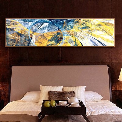 294酒店装饰画抽象床头挂画客厅样板房画卧室挂画沙发背景墙油画