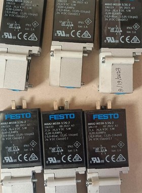 拆机费斯托电磁阀MHA2-MS1H-3/2G-2 19611