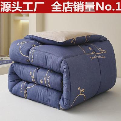2021被子冬被芯秋冬季加厚单人双人丝棉被心辈子10斤8冬天盖的6东