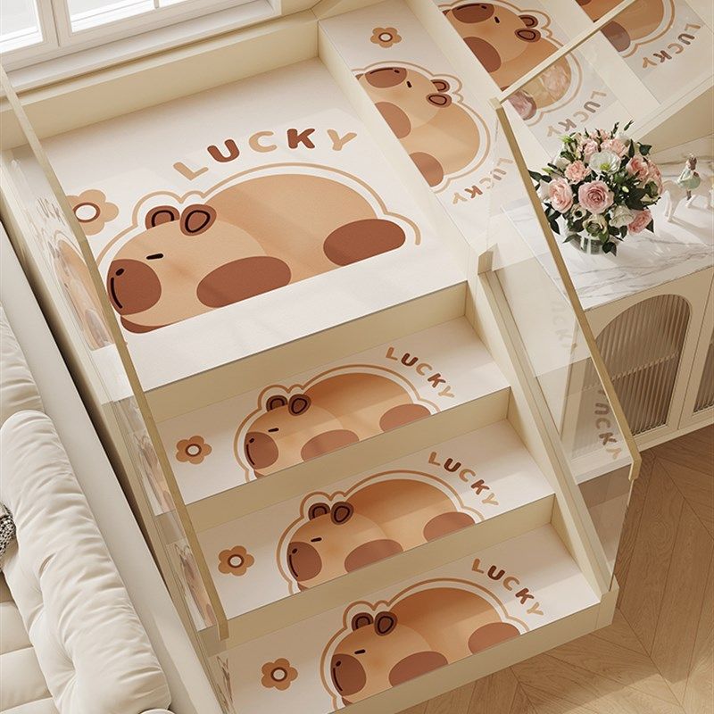 皮革木楼梯踏步垫自粘防滑垫台阶踏步地毯垫可擦洗大理石家用地垫,居家布艺,楼梯垫,淘宝优惠券,粉丝福利购,淘宝优惠卷