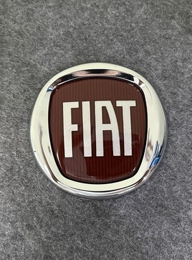 适用于菲亚特0车标 FIT前保险杠中网徽章 FM09S1改装车标贴