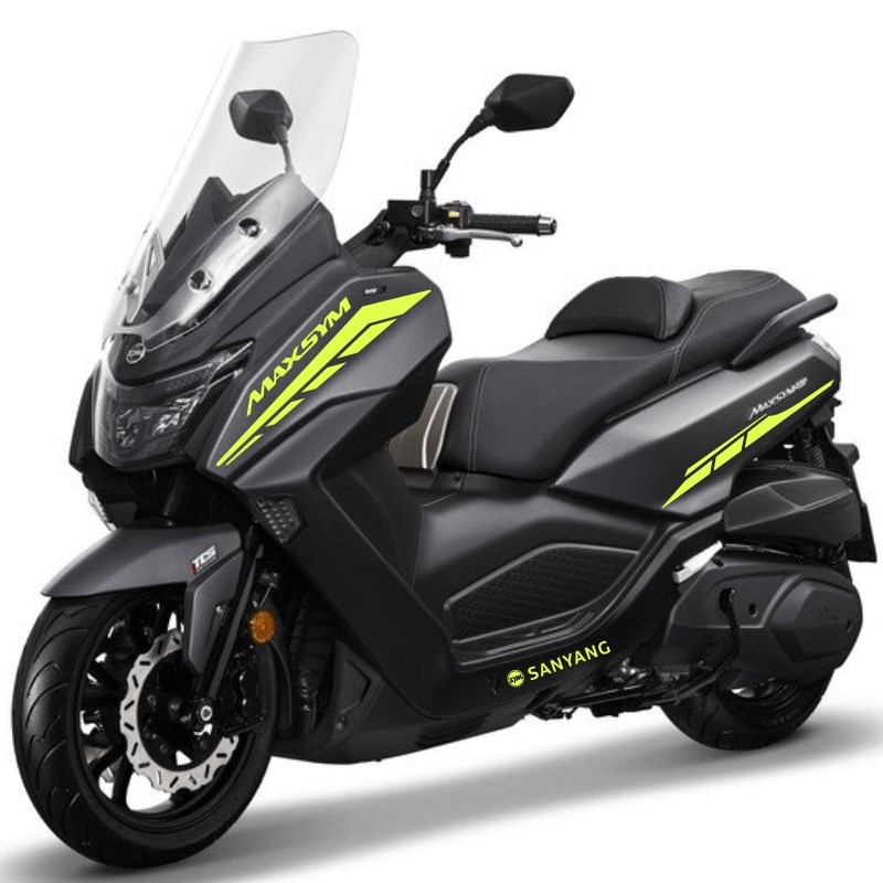 适用三阳巡弋MAXSYM400贴纸改装车贴全车拉花创意贴花装饰版画贴