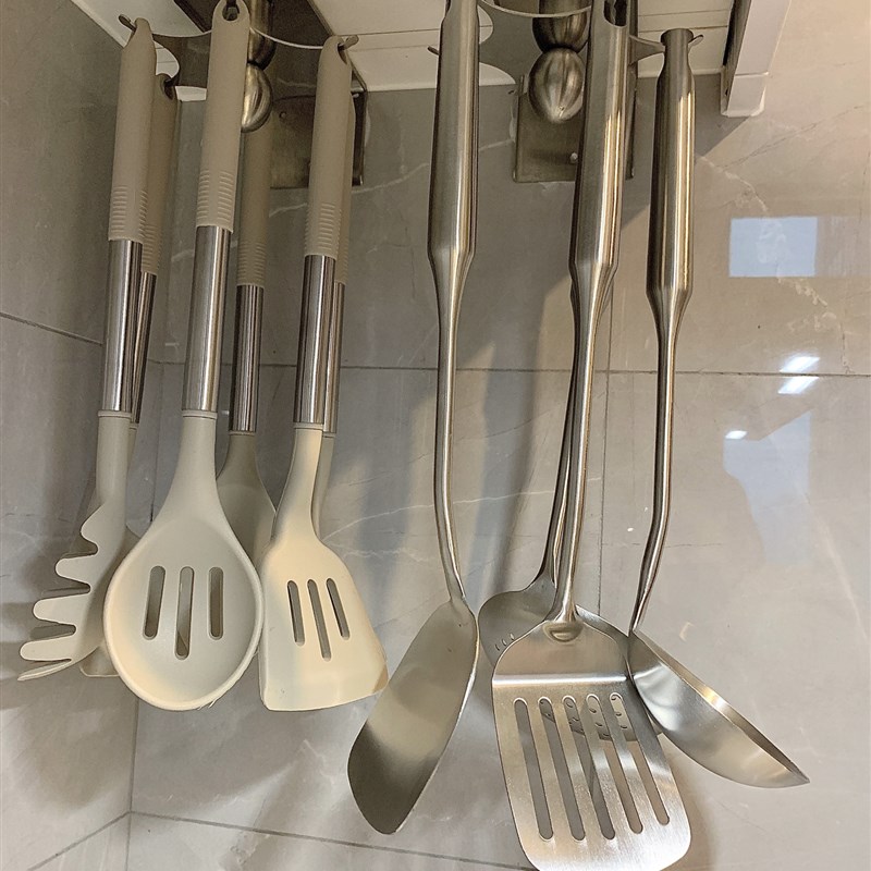 阳江市江城区木纹硅胶厨具装铲勺漏铲汤勺不粘锅烘焙烹饪工具