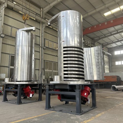 晟图冷却振动提升机 降温和提升物料同步进行 占地小 结构紧奏