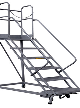 ETU易梯优|欧式移动登高工作梯|RLC355|五层踏板|1275mm高度