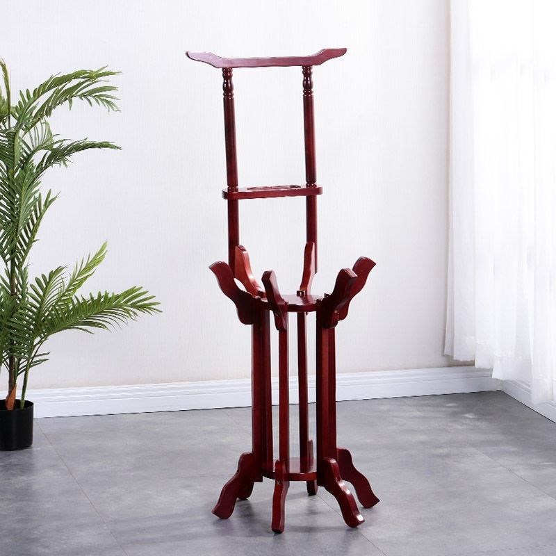 实木脸盆架简易古典中式落地毛巾置物卫生间浴室办公室洗脸盆架子