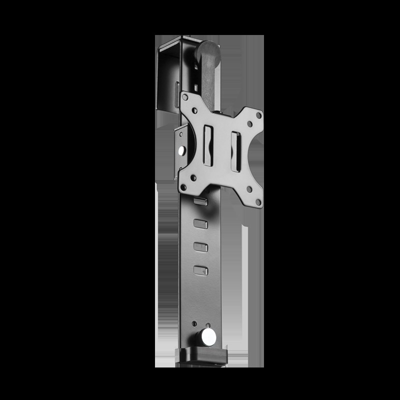 电脑显示器屏风支架办公位隔板挂壁式挂架升降旋转可调22 2 27寸