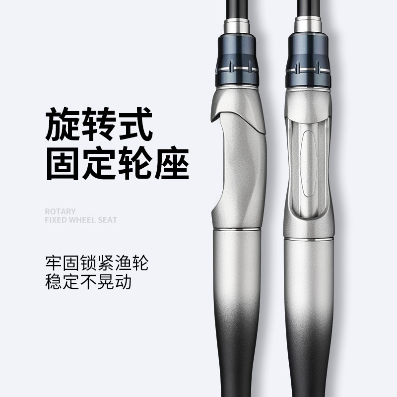海筏世家X海筏竿装碳素近海钓船钓伐钓竿竿梢海筏轮海钓筏竿