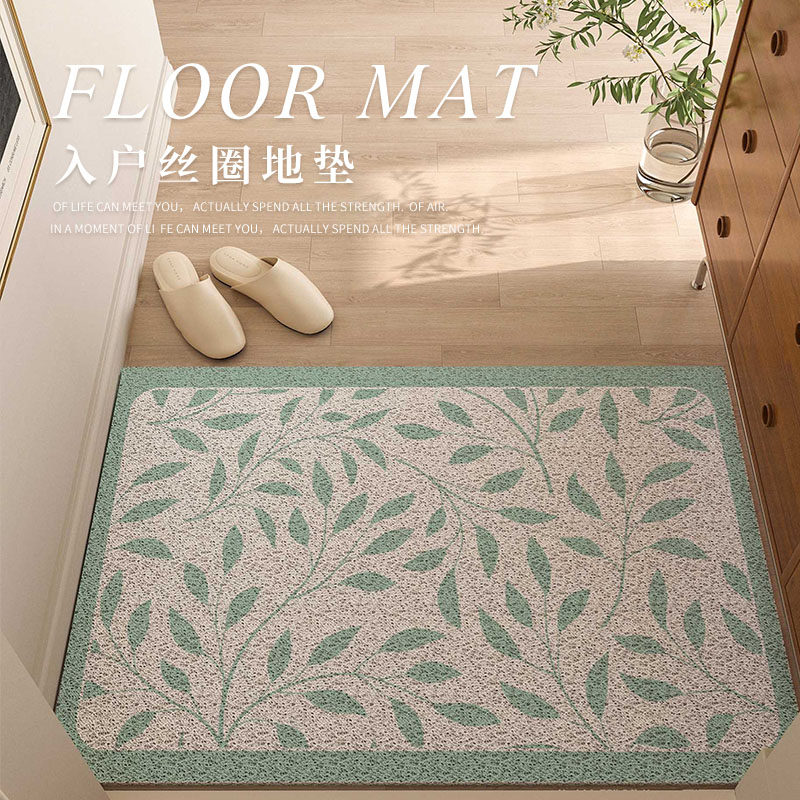 入户地垫pvc可擦洗门外蹭土2024新款耐脏易打理大门可裁剪门垫