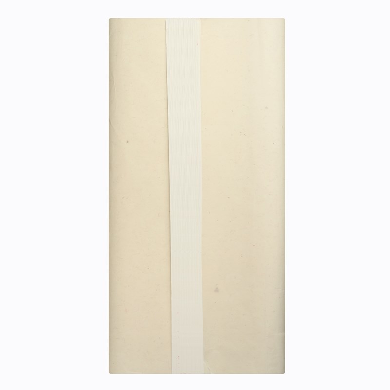 纯手工长纤维黑檀皮麻纸青苔宣书展生宣半生半熟四六八尺丈二