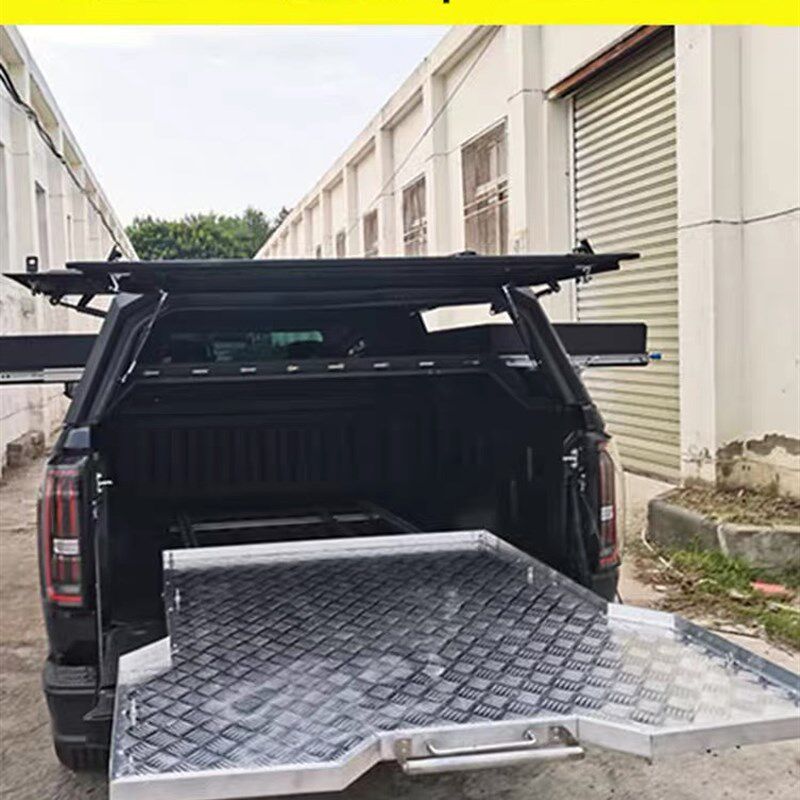 适用于长城炮山海炮F150猛禽坦途域虎后箱拖盘尾箱托盘推拉改装件