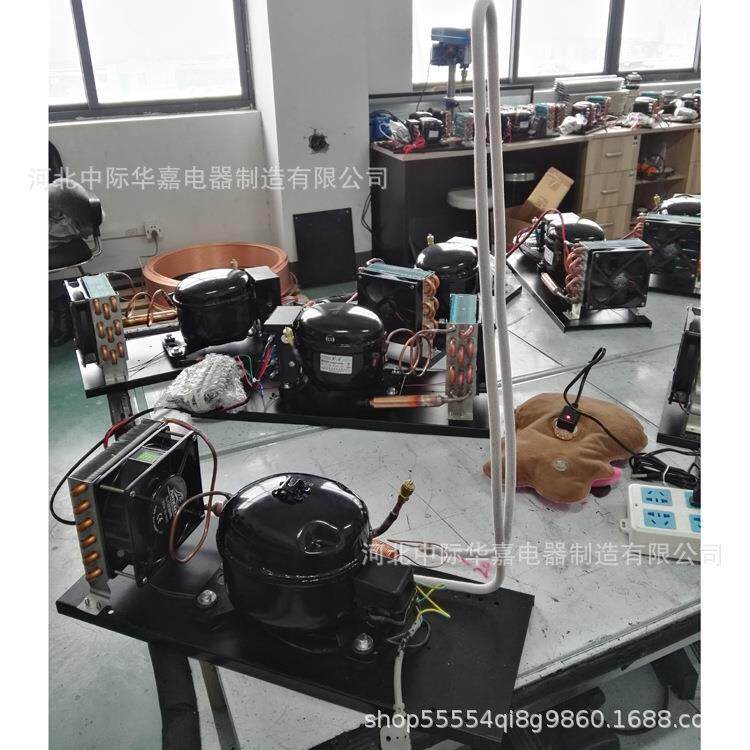 定制制冷机压缩HLR机《制冷铜管散热烟气冷凝激组光冷却》恒温制
