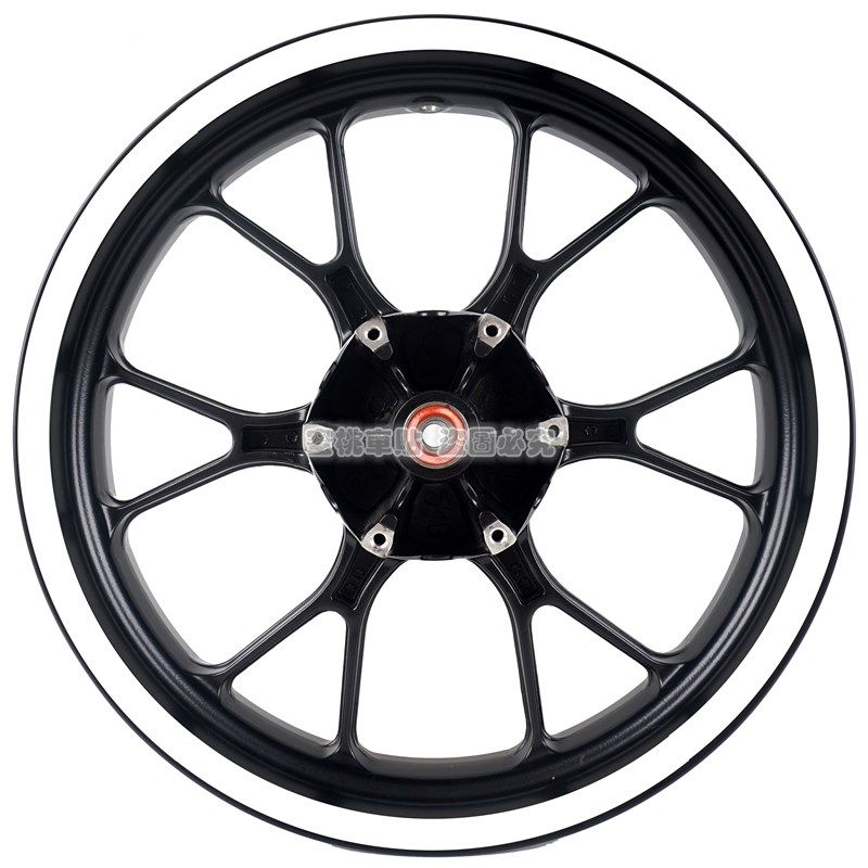 适用于无极CU525 改装 16寸 轮毂贴 钢圈贴 安全警示防水反光贴纸