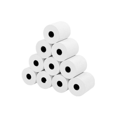 热敏收银纸80x35热敏纸80*35热敏打印纸80mm*35mm小票纸