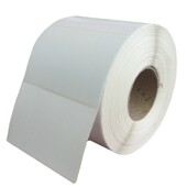 普通铜版 纸不干胶条码 纸铜板纸 铜版 1000张 一排一张 标签