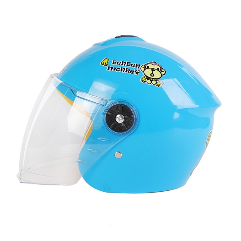 电动车儿童3一6一12岁3c国标安全头盔冬季防寒保暖小孩头盔男孩