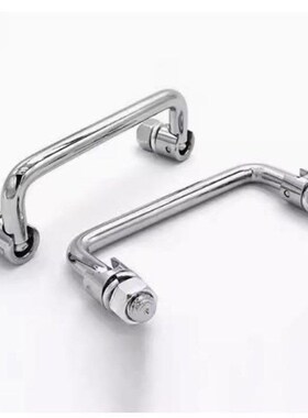 机箱柜把手XAE61/62-L60 90 90A 100 100A 120 130折叠拉手铁镀铬