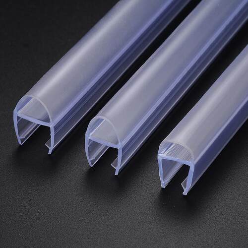 玻璃夹条包边阳台门套包边浴室防风玻璃门无框密封条挡水条淋浴房