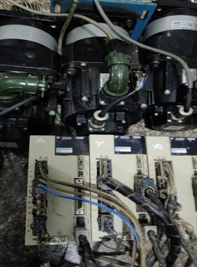 安川伺服电机套装SGDV-7R6A01A+SGMV-09AD(个个配件)