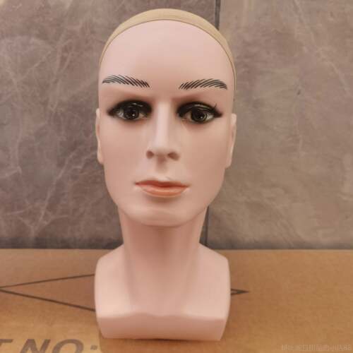 高档具抽象艺术男模发特头假帽子人模头模型耳机VR眼睛展示道模型