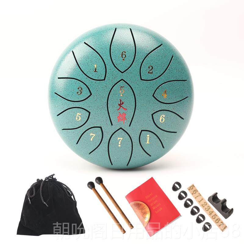 高档68音空6灵鼓寸手11音c调8寸钢舌鼓碟空明鼓专业级初学乐寸器