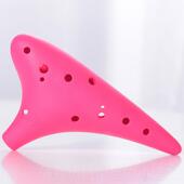 正品 12孔Ac中音门C塑键料初a学者入级12孔防摔专业性 树脂Ocarin