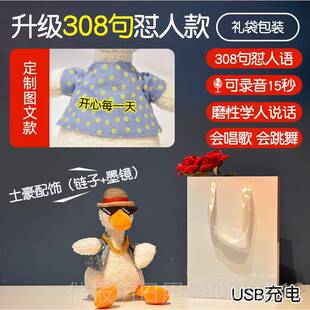 正品情侣生友日礼物女生送朋实用男哄女生孩子搞鸭怪怼人抱枕宿舍