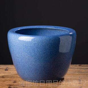 正品德镇陶瓷大缸庭景院荷花睡缸特大号种树花盆客厅阳台鱼金乌莲