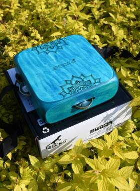 正品多功鼓器能手拍鼓带铃便携卡宏铃鼓箱鼓打击乐手周腿上箱鼓边