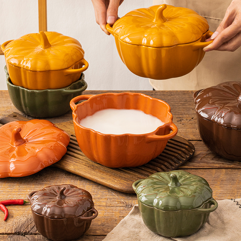 LePantry陶瓷耐高温家用猪油罐子带盖装荤油辣椒储存罐大容量容器