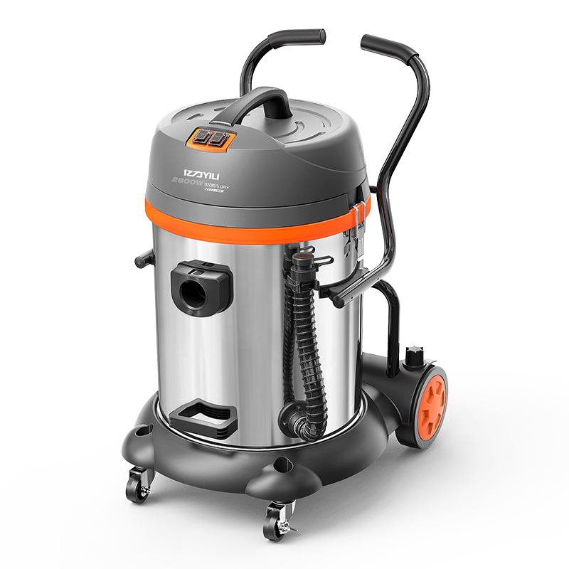 亿力72-60L工业吸尘器商用大功率装修桶式吸尘器干湿两用工厂车间