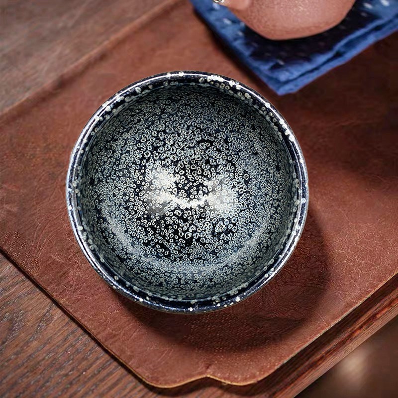 天眼陶瓷主人杯家用品茗杯客杯个人喝水泡茶功夫茶具专用茶盏单杯