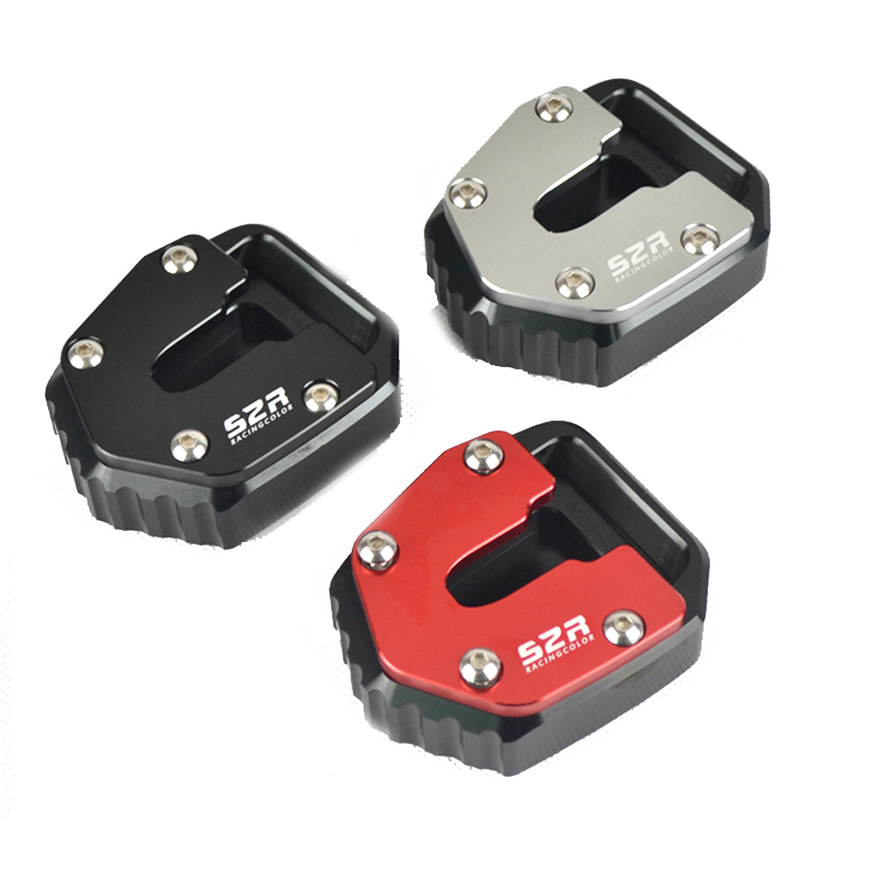 适用于摩托车凯越525X改装加大加宽边撑垫侧撑加大座侧脚撑配件