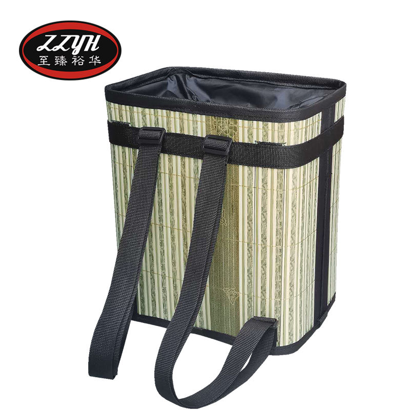 小背篓儿童舞蹈表演道具农用收纳竹筐买菜竹篼可折叠水果采摘篮子